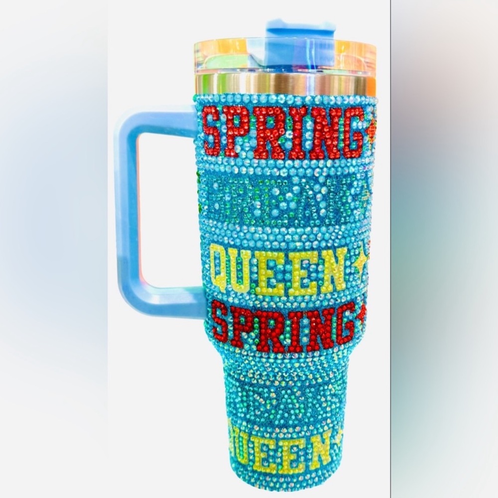 QUEEN OF SPARKLES BLING TUMBLER